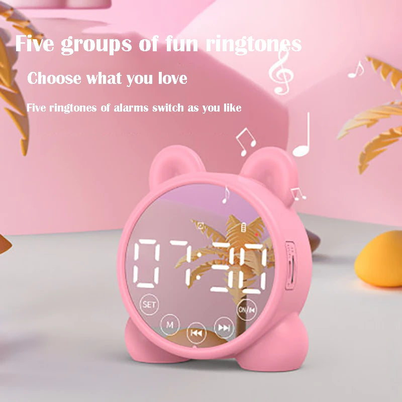 Réveil Miroir Bluetooth Chat