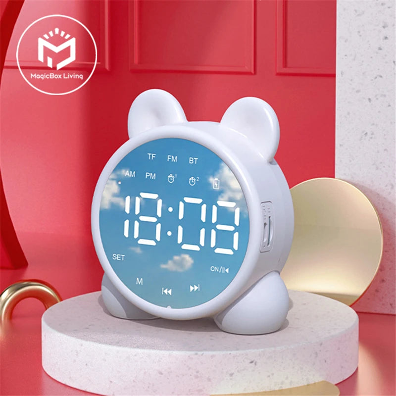 Réveil Miroir Bluetooth Chat