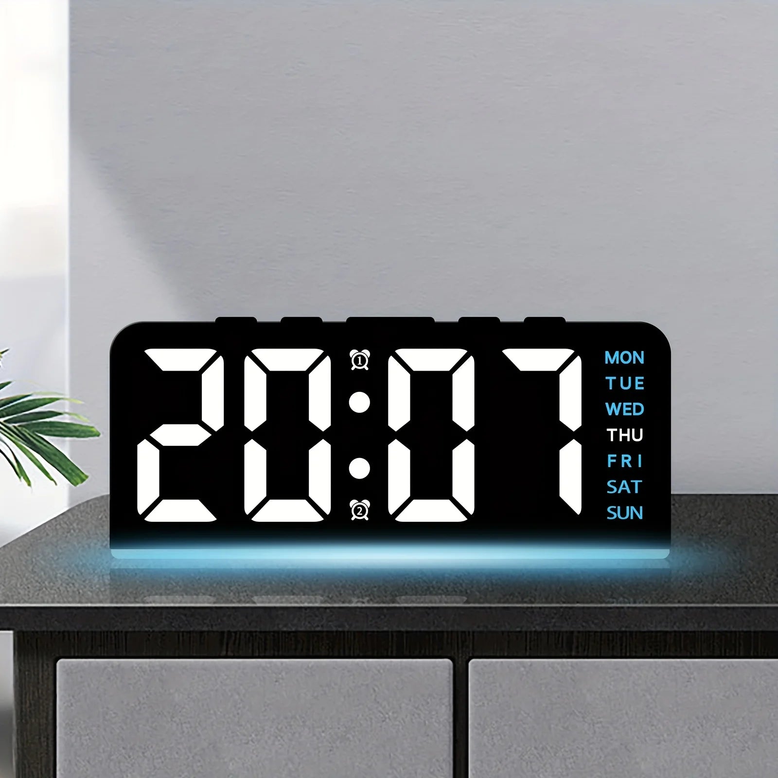 Réveil Digital LED Multifonction & Lumineux