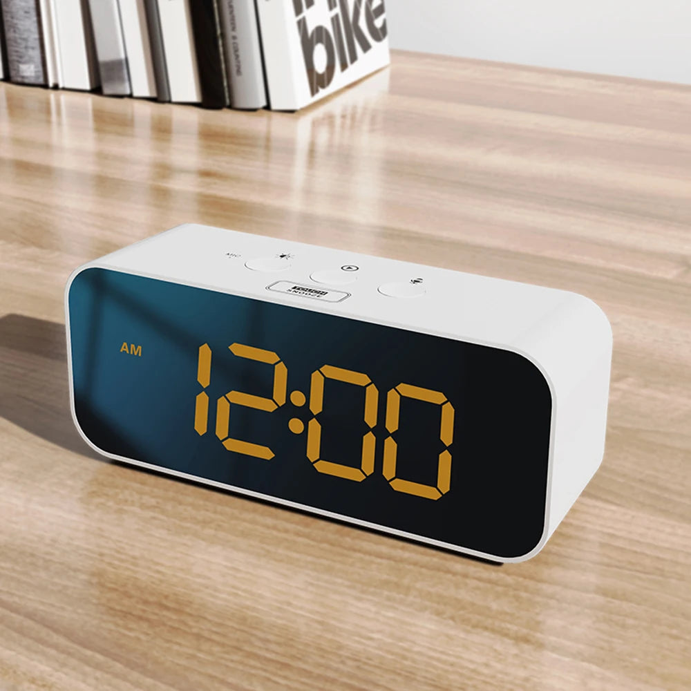 Réveil LED Enregistreur Vocal