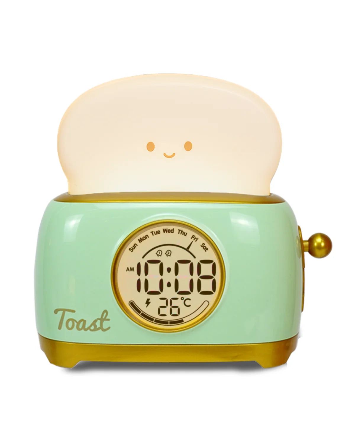 Réveil Enfant Toaster Veilleuse LED