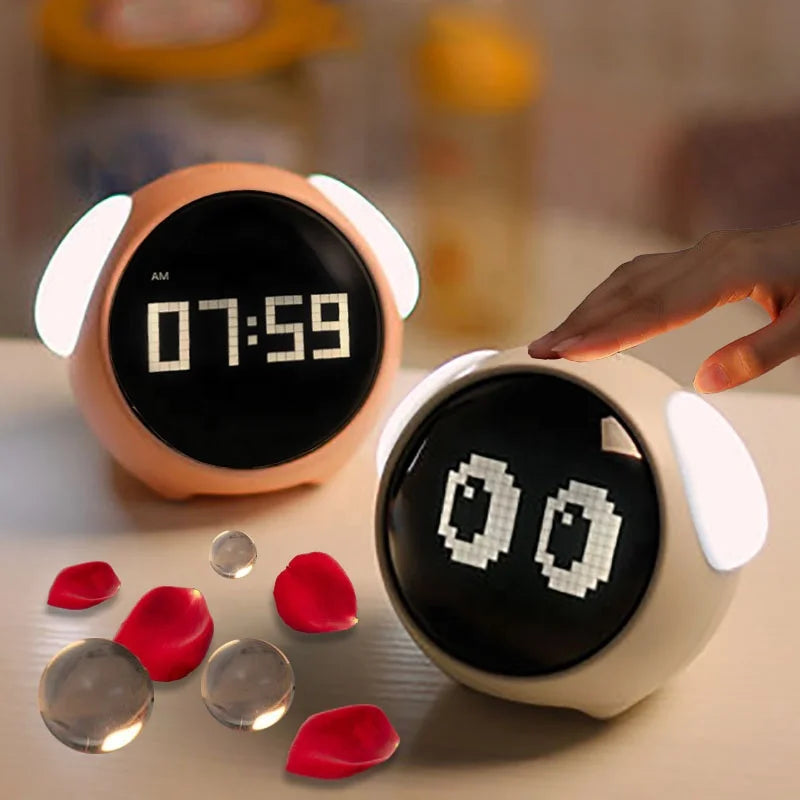 Réveil Enfant Émotion Lumière LED & Commande Tactile