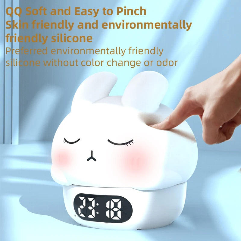 Réveil Enfant Lapin LED