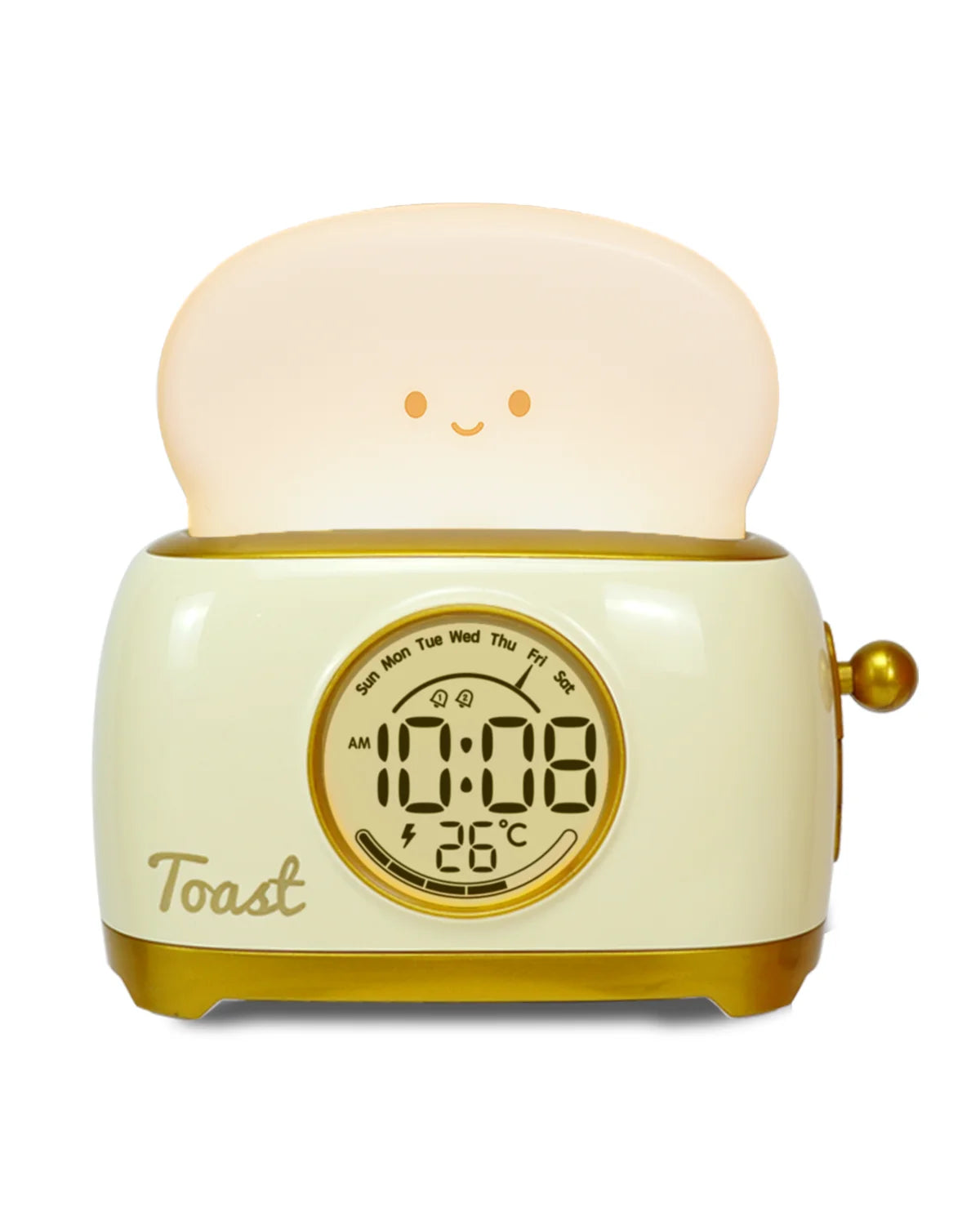 Réveil Enfant Toaster Veilleuse LED