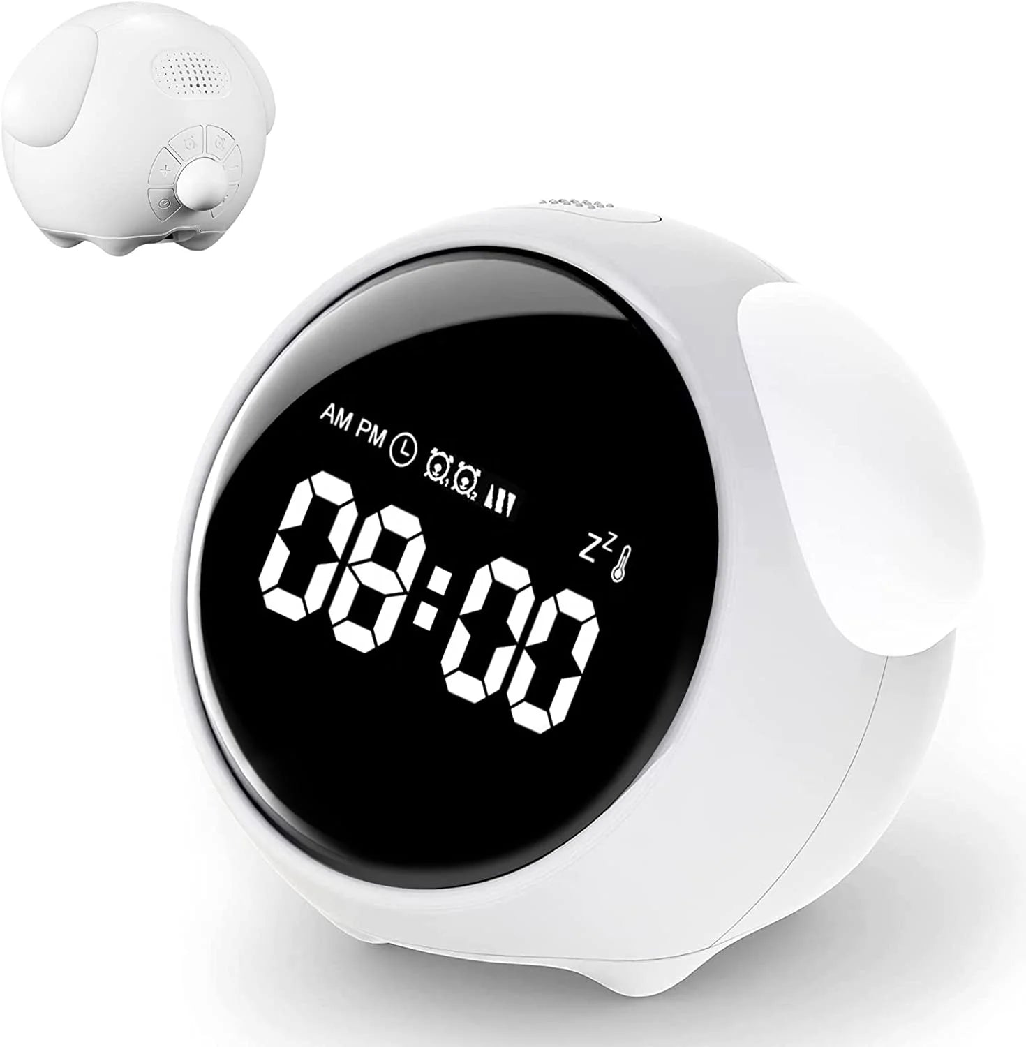 Réveil Enfant Émotion Lumière LED & Commande Tactile