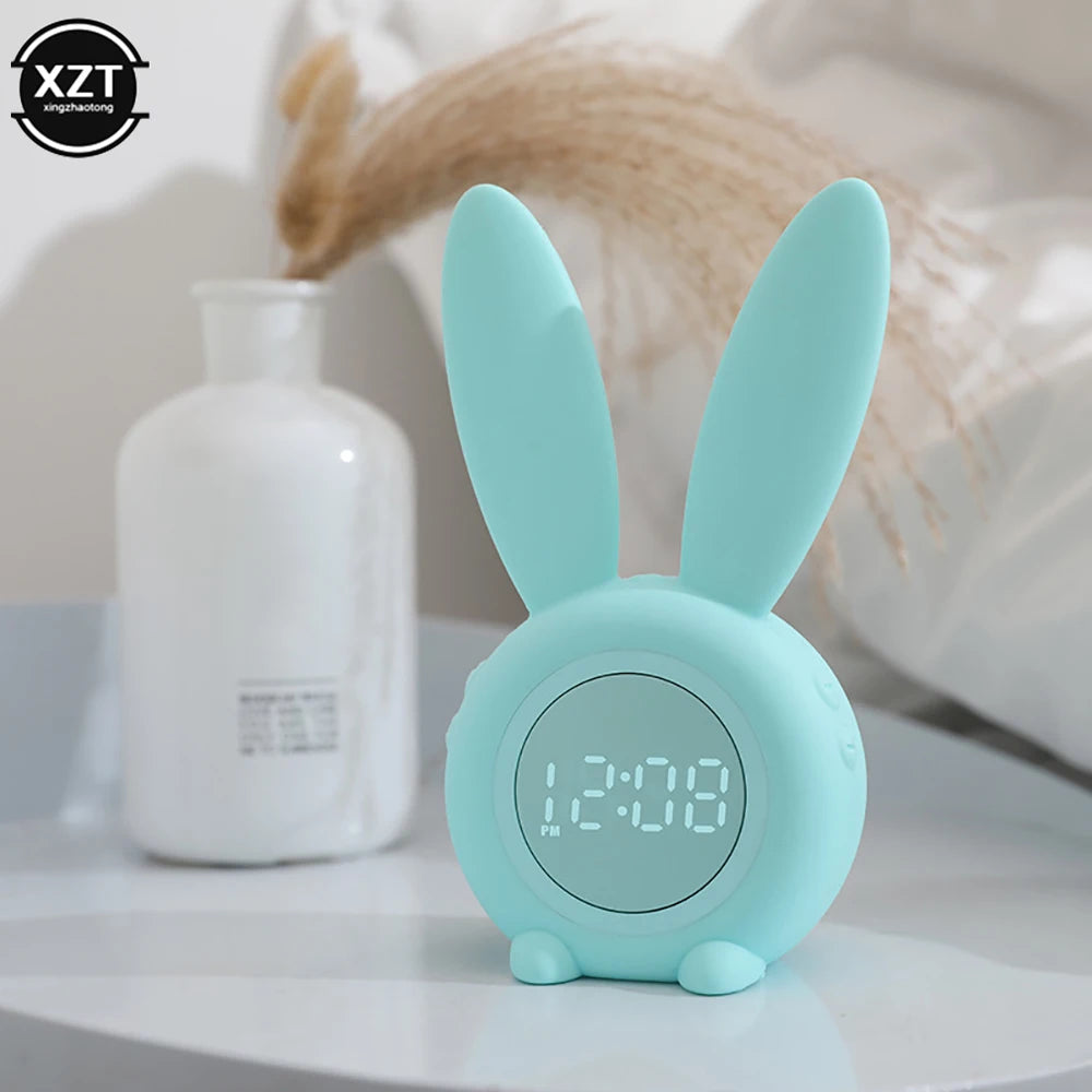 Réveil Lapin LED Rechargeable