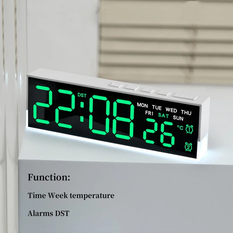 Réveil Digital LED Lumière Ambiante