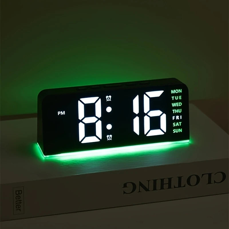 Réveil Digital LED Multifonction & Lumineux