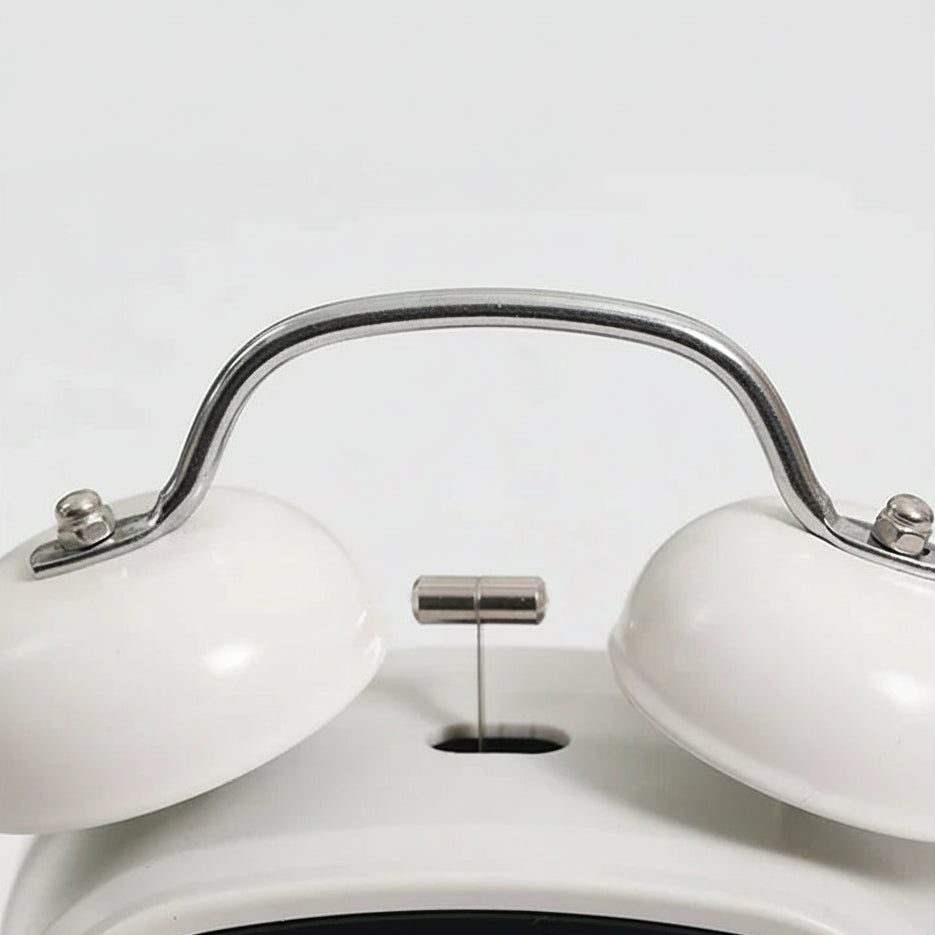 Réveil Métal LED Double Cloche