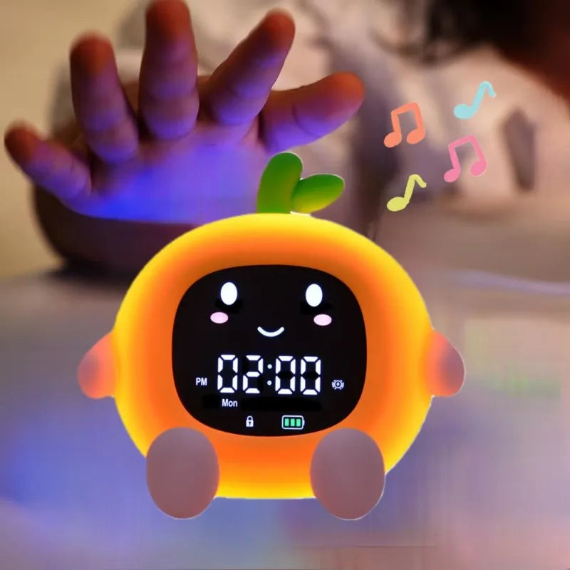 Réveil Enfant Fruit Veilleuse
