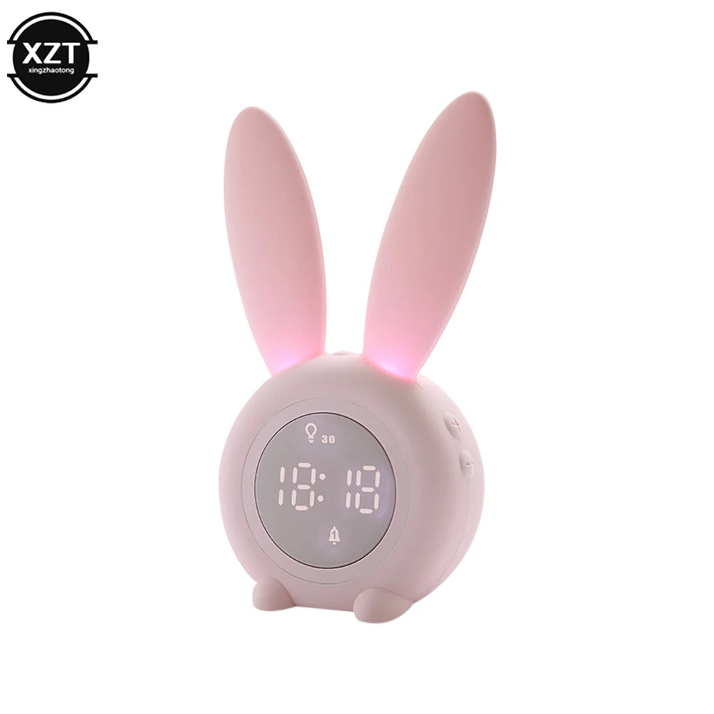 Réveil Lapin LED Rechargeable