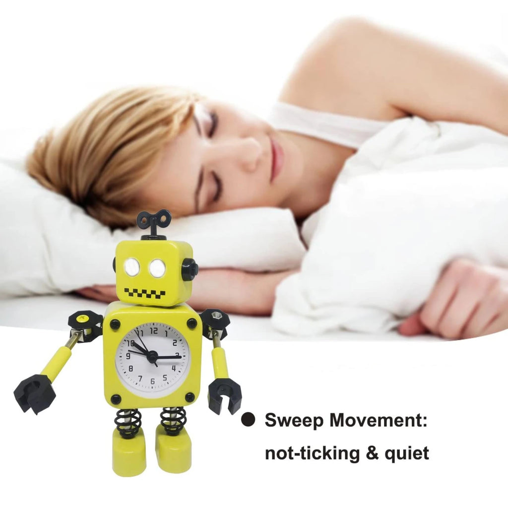 Réveil Robot Enfant Silencieux