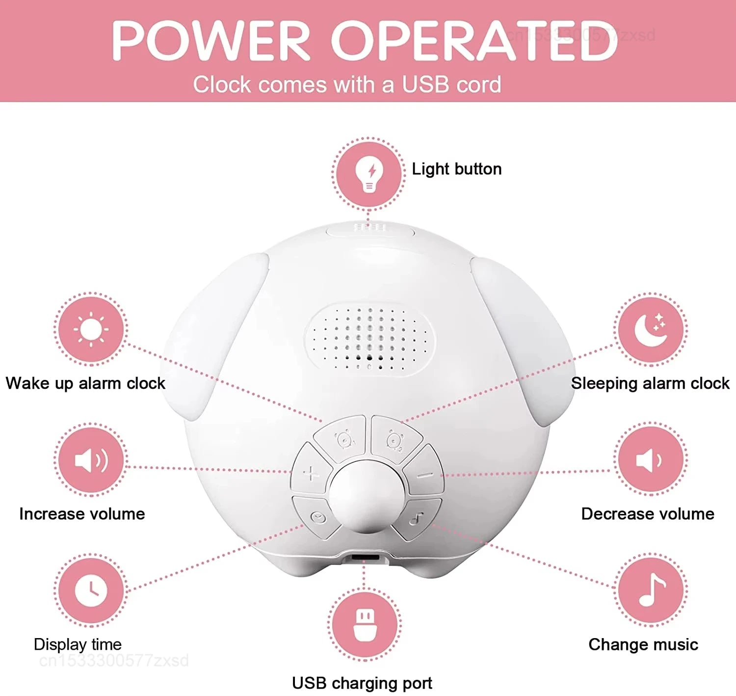 Réveil Emotif Enfants LED