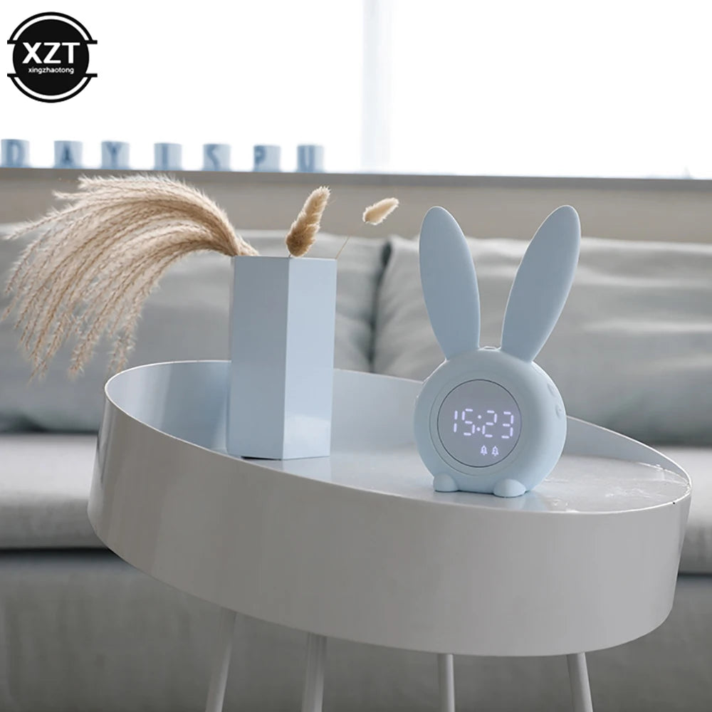 Réveil Lapin LED Rechargeable