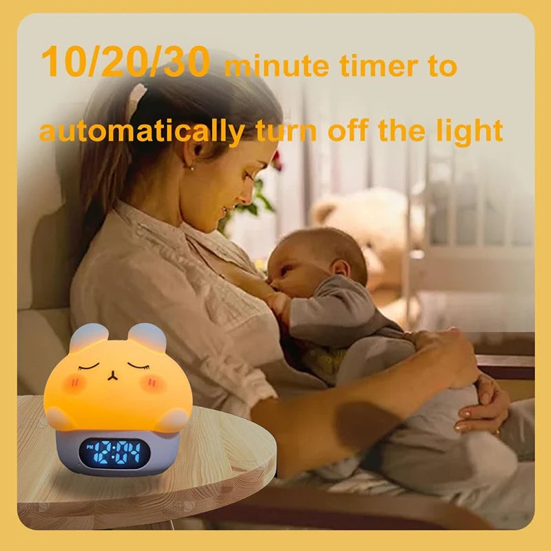 Réveil Enfant Lapin LED