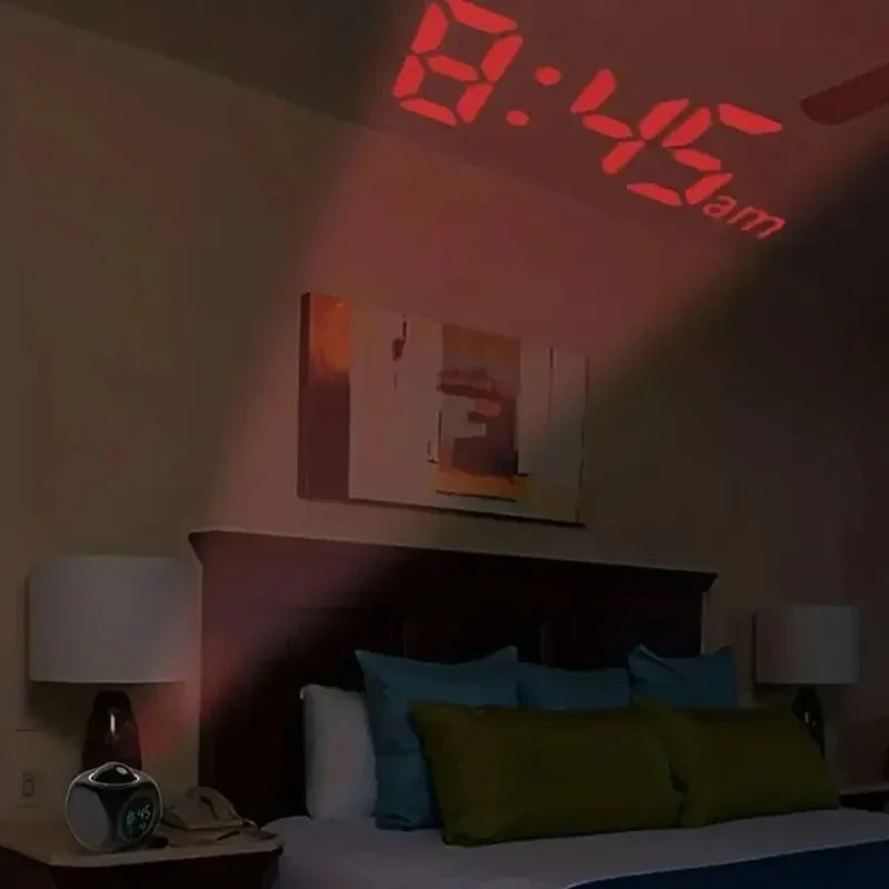 Réveil Projecteur LED Plafond