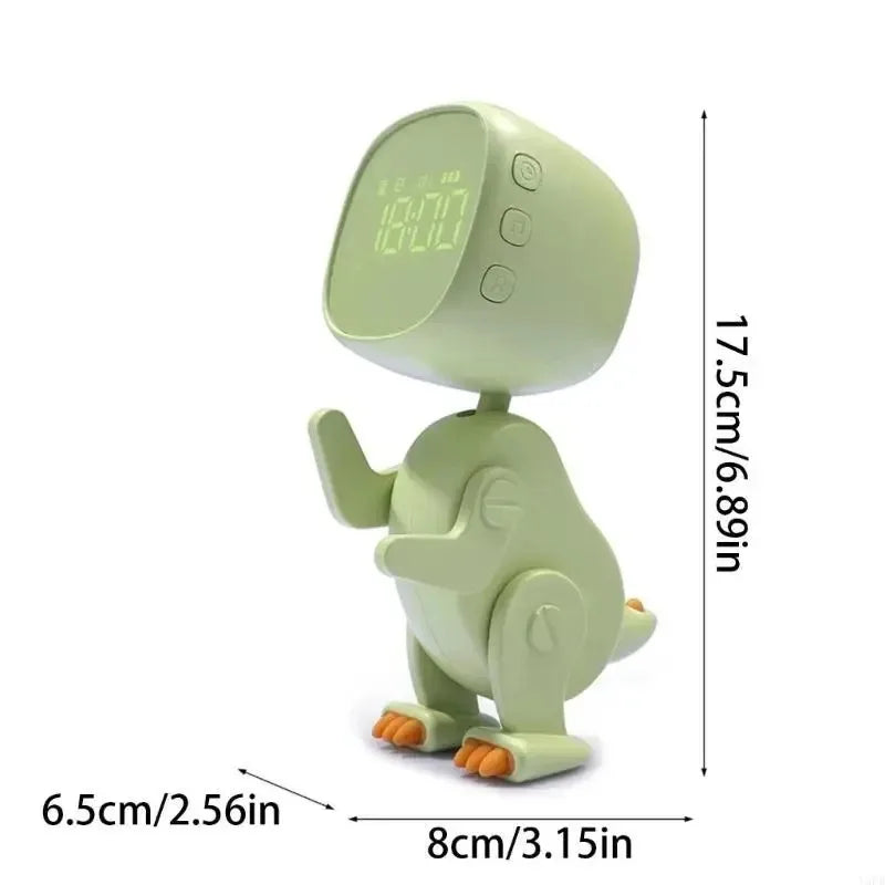 Réveil Dinosaure Multifonction USB