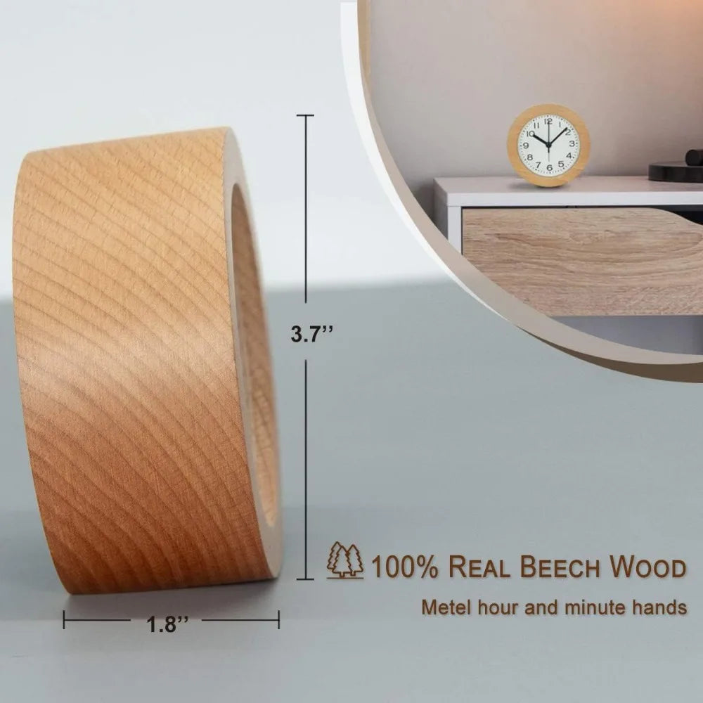 Réveil en Bois Massif