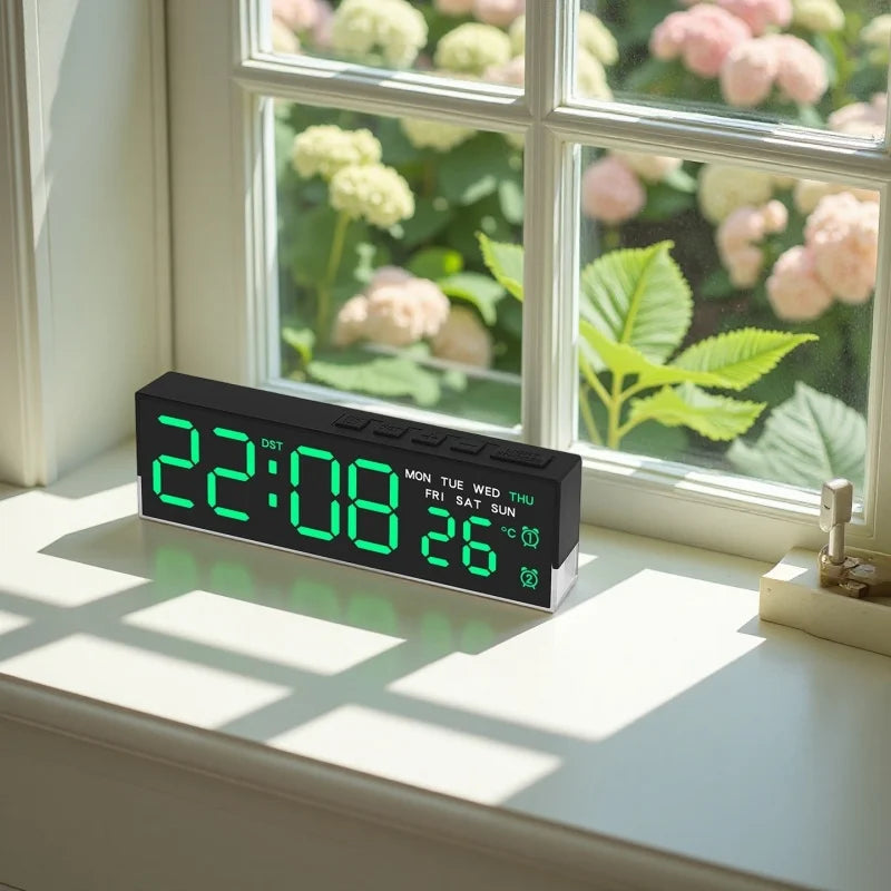 Réveil Digital LED Lumière Ambiante
