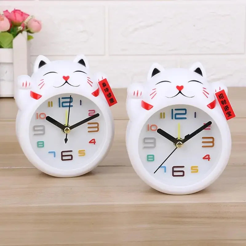Réveil Chat Porte-Bonheur