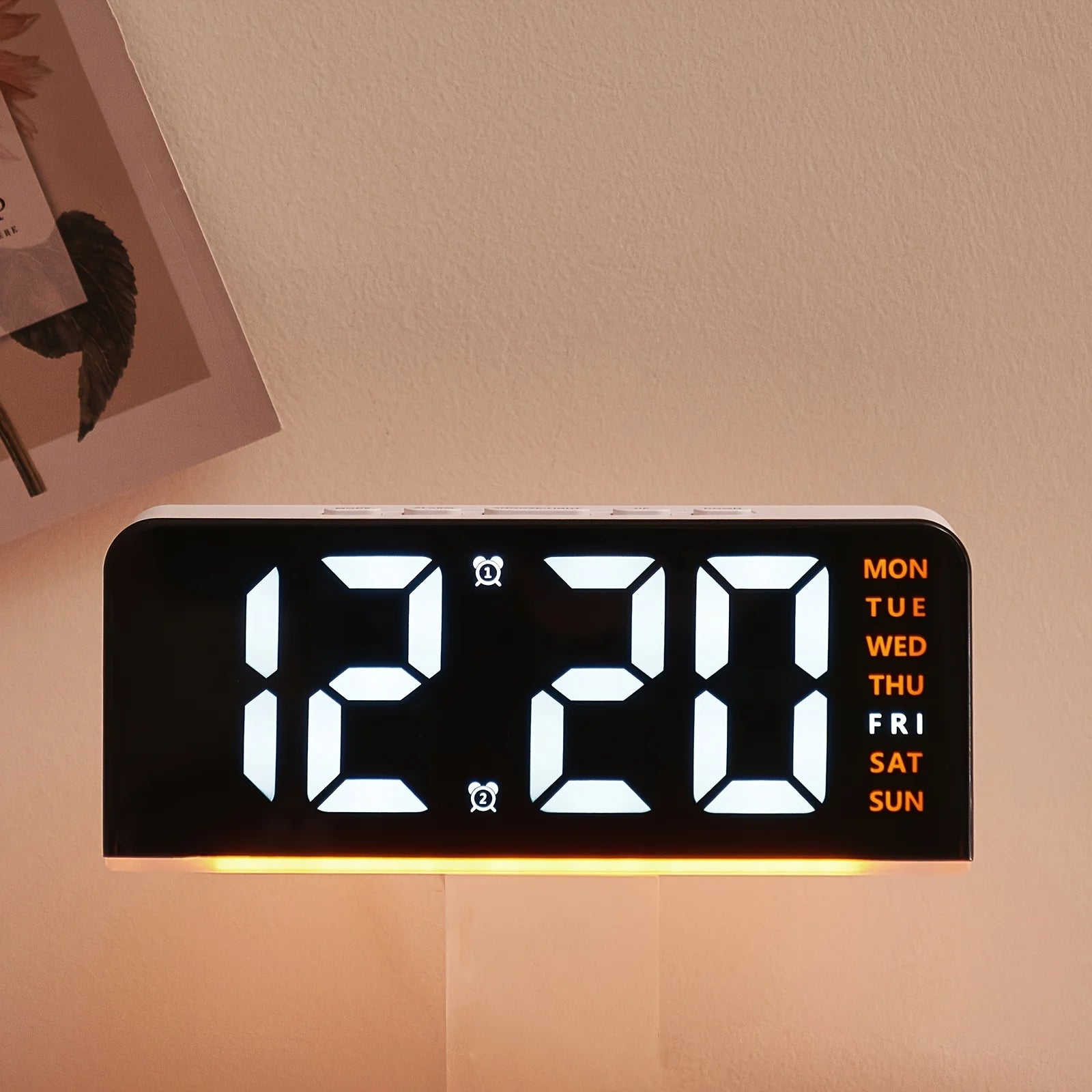 Réveil Digital LED Multifonction & Lumineux