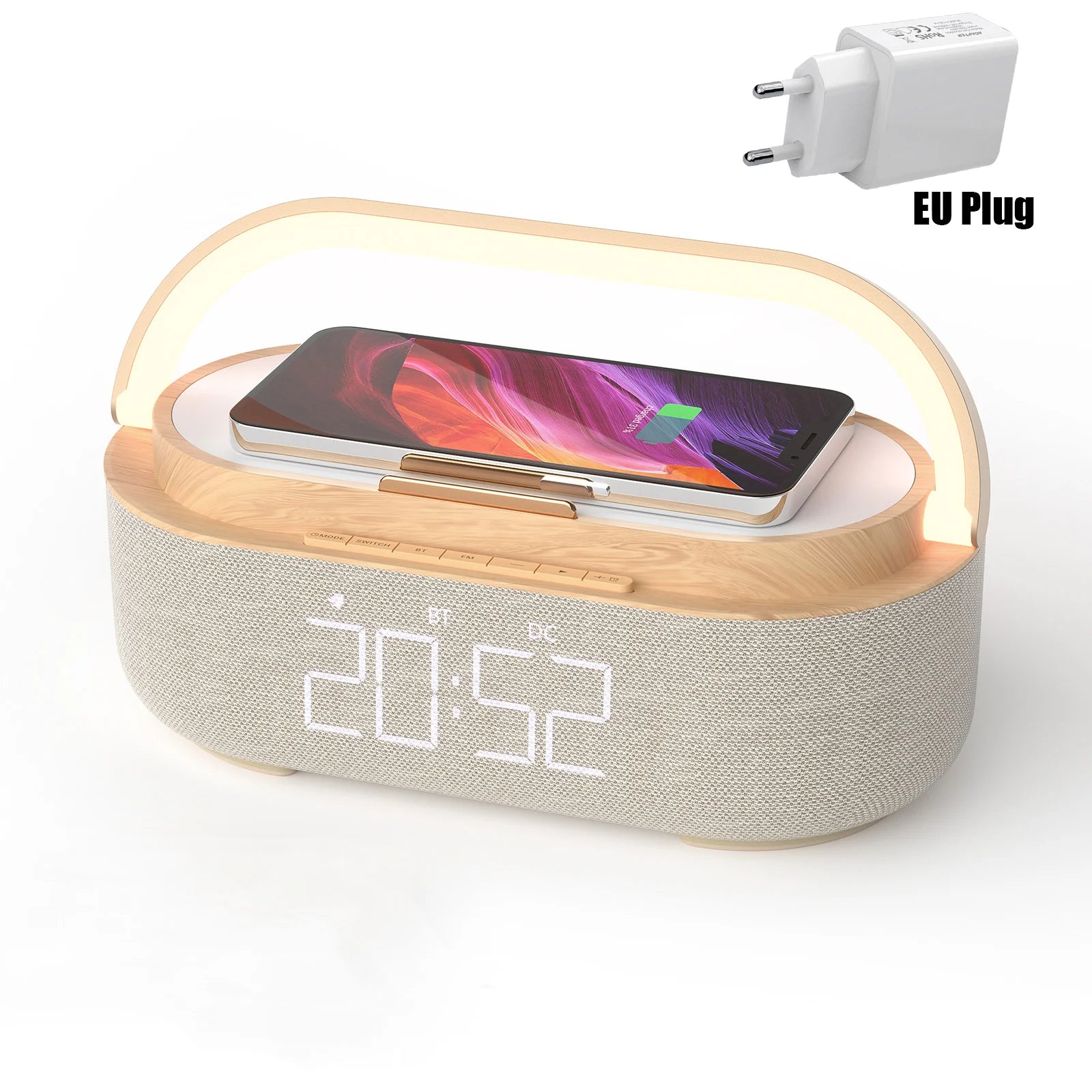 Réveil Bluetooth avec Chargeur Sans Fil
