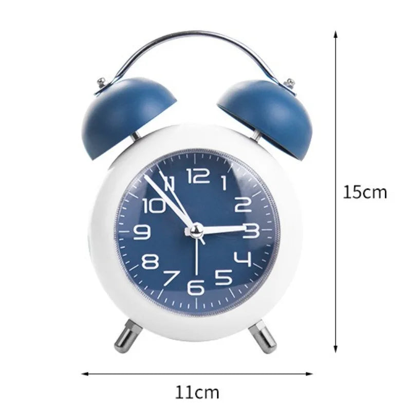 Réveil Vintage Double Cloche Veilleuse