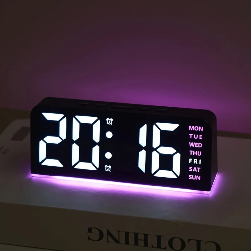 Réveil Digital LED Multifonction & Lumineux